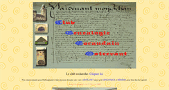 Desktop Screenshot of genealogie-escaudain.org